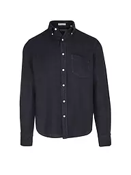 GANT | Chemise en lin coupe classique | Bleu