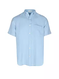 GANT | Chemise en lin coupe regular | Bleu