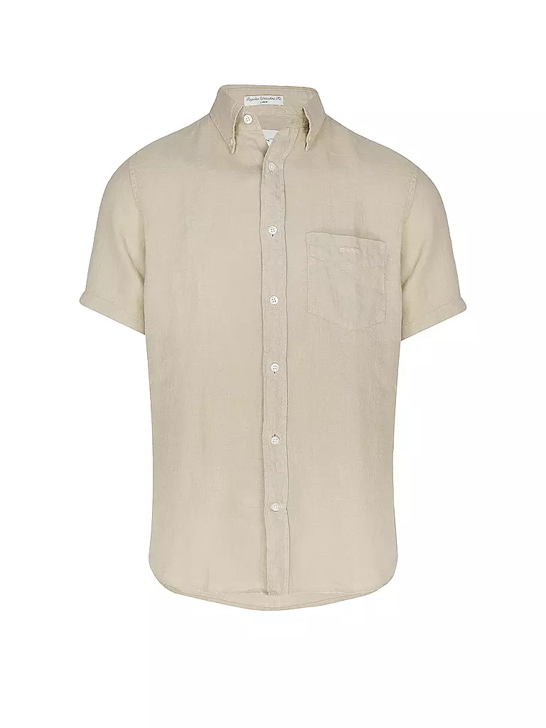GANT | Leinenhemd Regular Fit | Beige