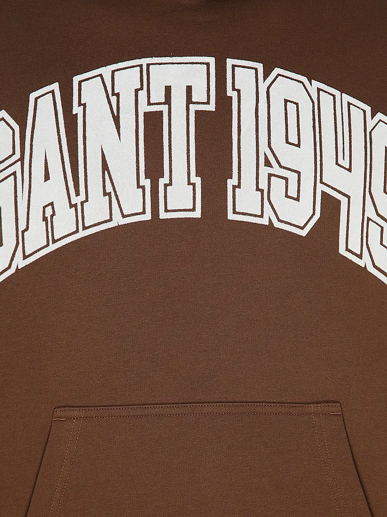 GANT | Nom du produit : Sweat à capuche - Hoodie | Marron