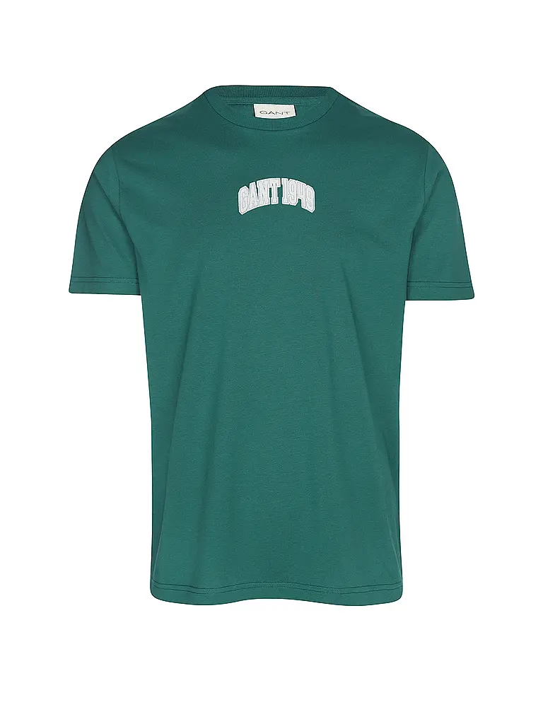 GANT | Nom du produit : T-Shirt GRAPHIC 1949 LOGO
Marque : GANT
Couleur : vert
Catégories : Mode, Homme

Longueur des manches : Manches courtes
Encolure : Col rond
Matière : Jersey, Coton
Motif : Uni
Coupe (vêtements d'extérieur) : Regular
Style : Casual
Dé | Vert