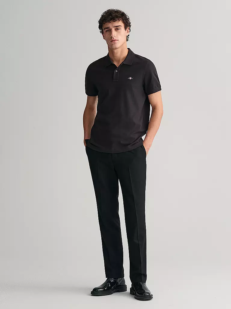 GANT | Polo coupe regular | Noir