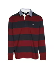 GANT | Rugbyshirt | Rouge foncé