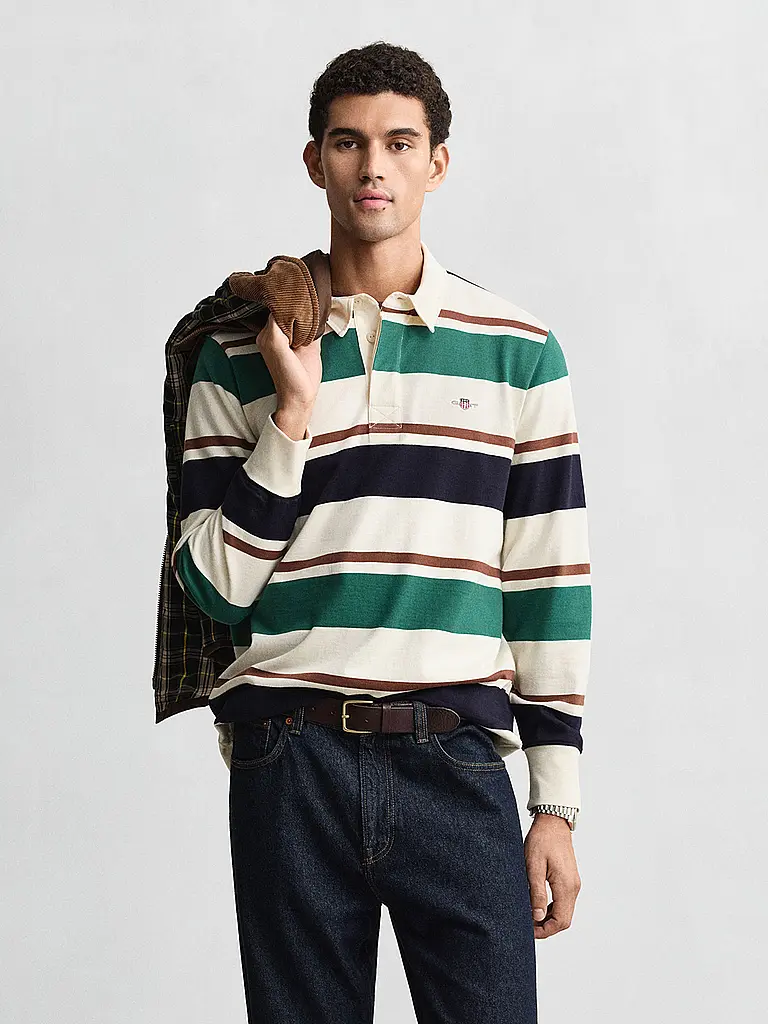 GANT | Polo de rugby | Crème
