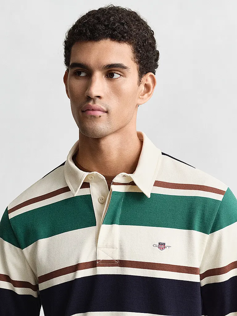 GANT | Polo de rugby | Crème