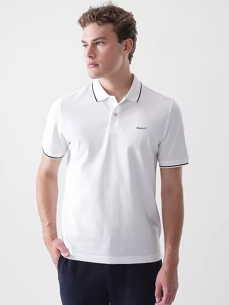 GANT | Polo | weiss