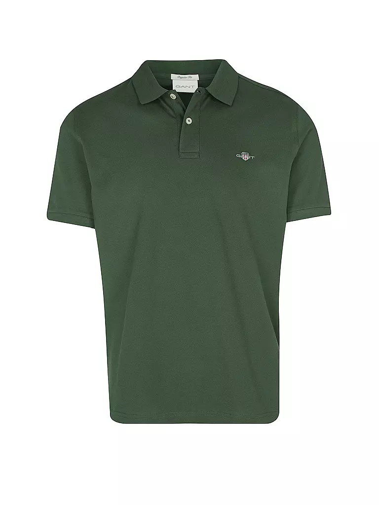 GANT | Poloshirt Regular Fit | Vert foncé