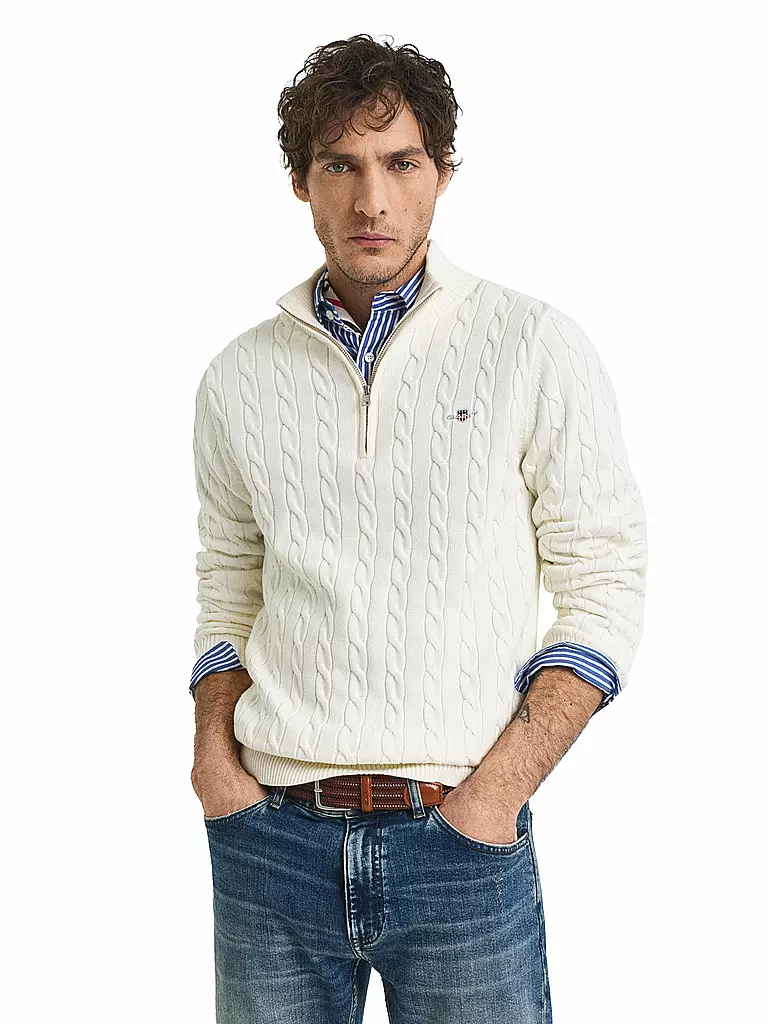GANT | Pull Troyer | weiss