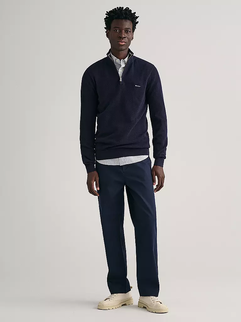 GANT | Pull Troyer | dunkelblau