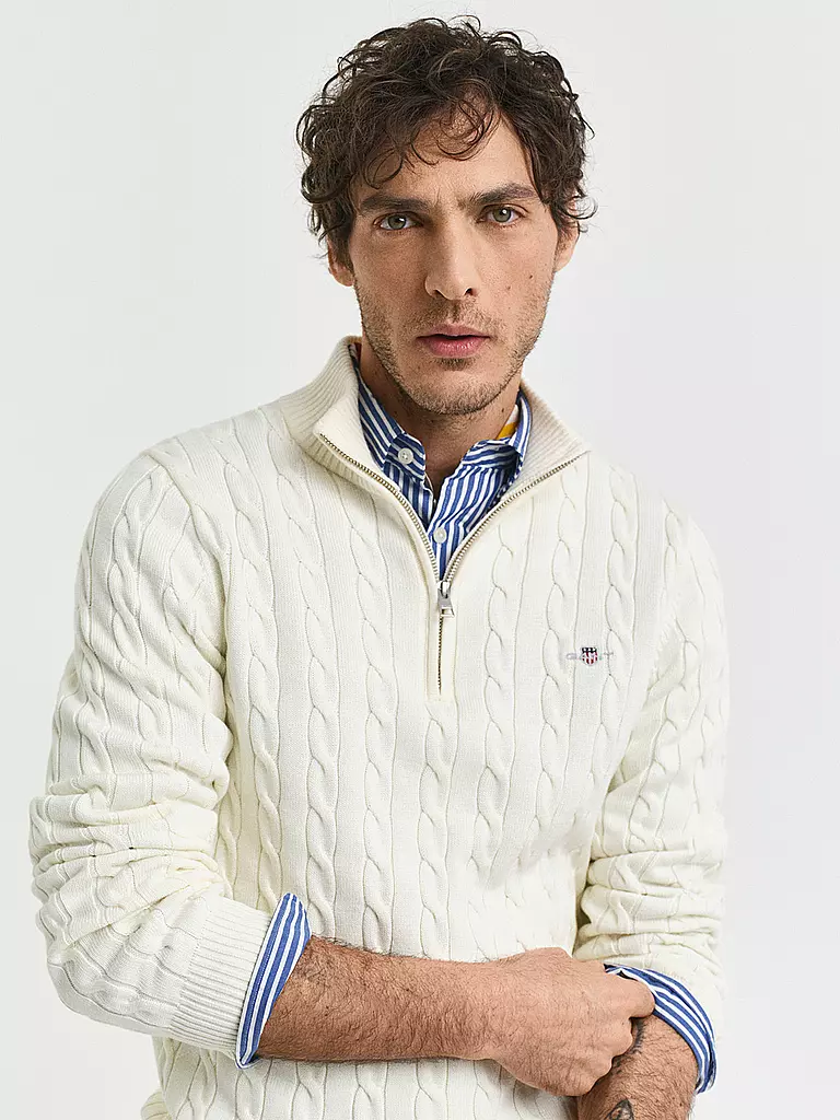 GANT | Pull Troyer | weiss