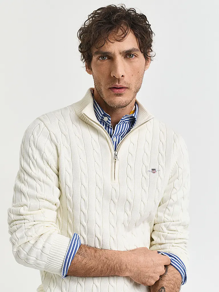 GANT | Pull Troyer | weiss