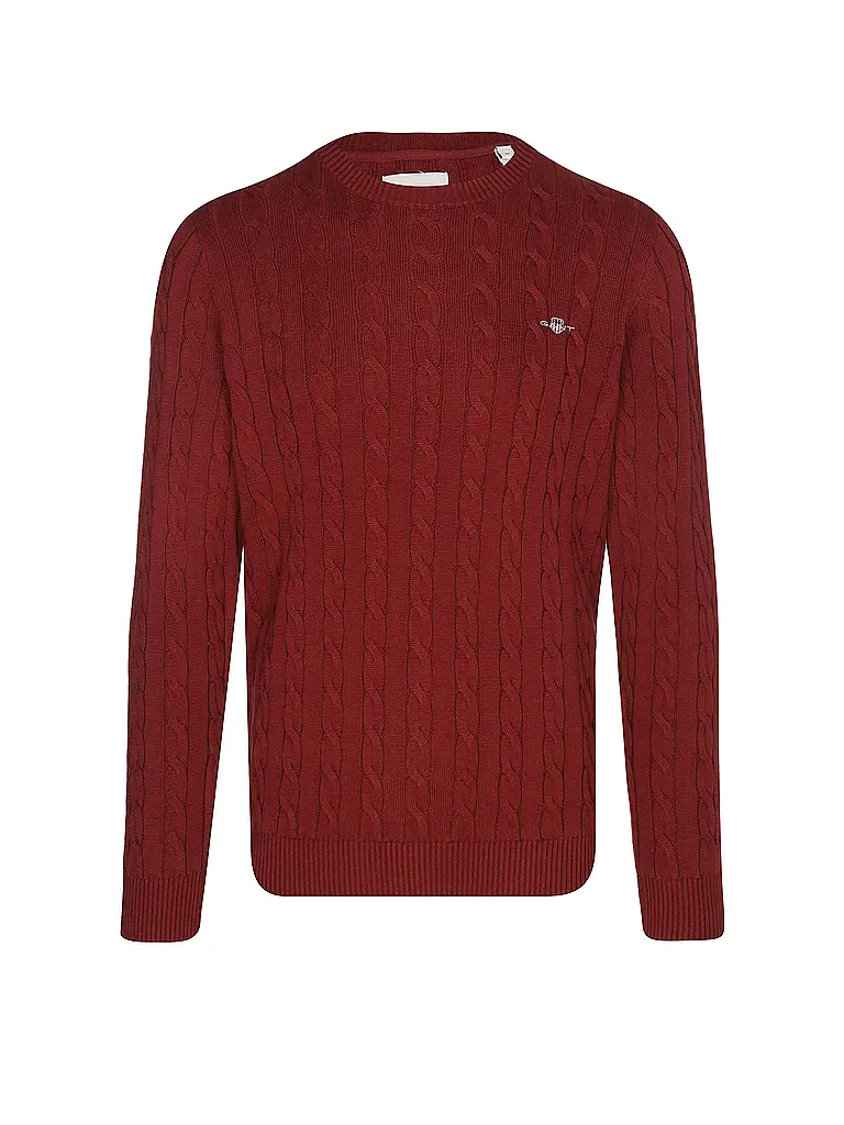 GANT | Pull | dunkelrot
