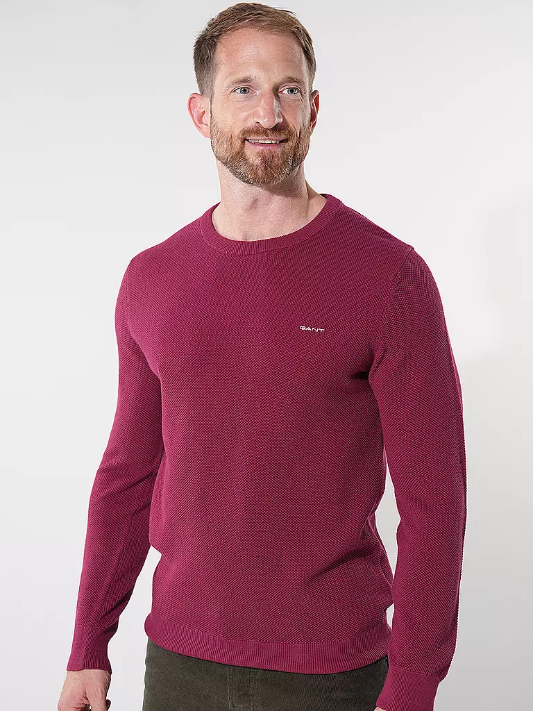 GANT | Pull | dunkelrot