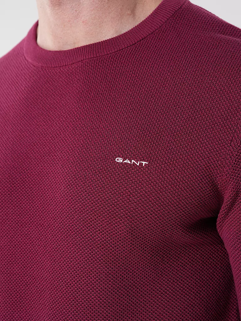 GANT | Pull | dunkelrot