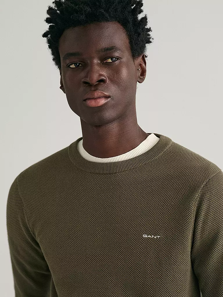 GANT | Pullover  | Olive