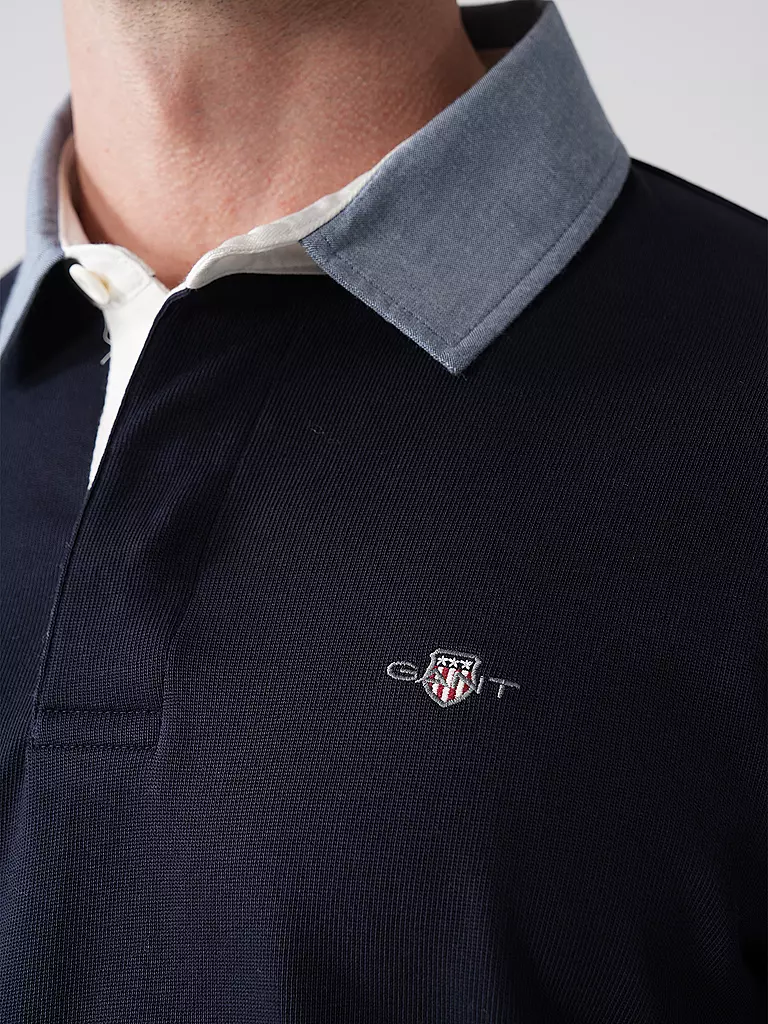GANT | Rugbysweater | Bleu foncé