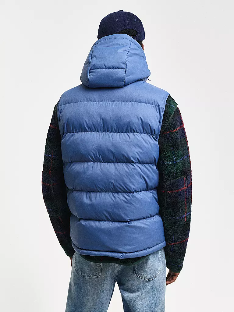 GANT | Steppgilet ACTIVE CLOUD  | Bleu