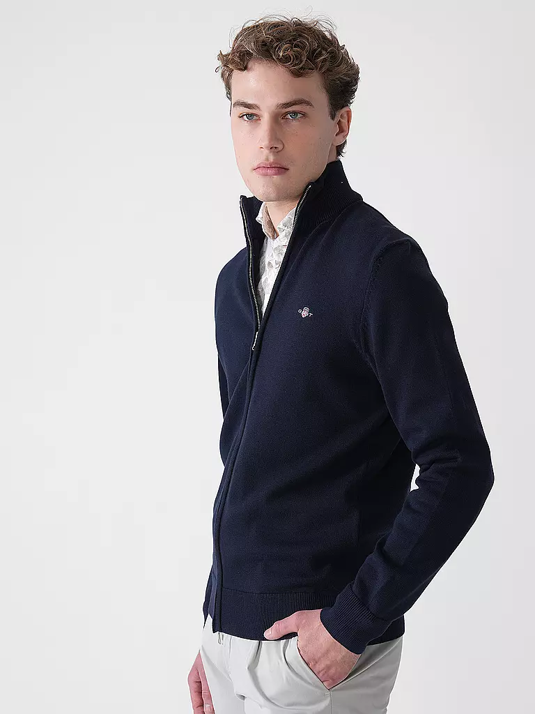GANT | Strickjacke | Bleu foncé