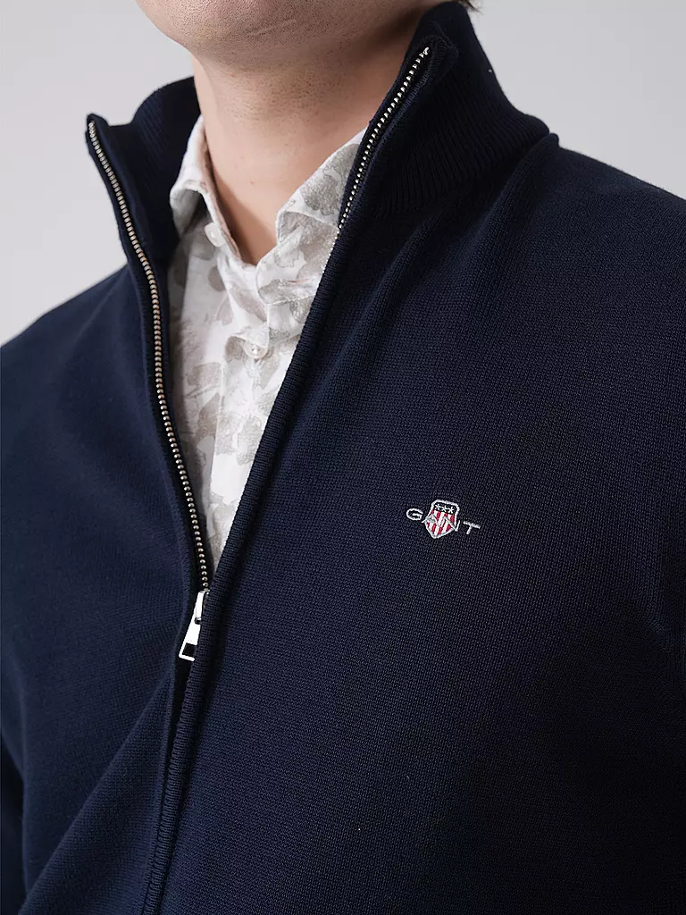 GANT | Strickjacke | Bleu foncé