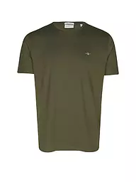 GANT | T-shirt coupe classique | Vert foncé
