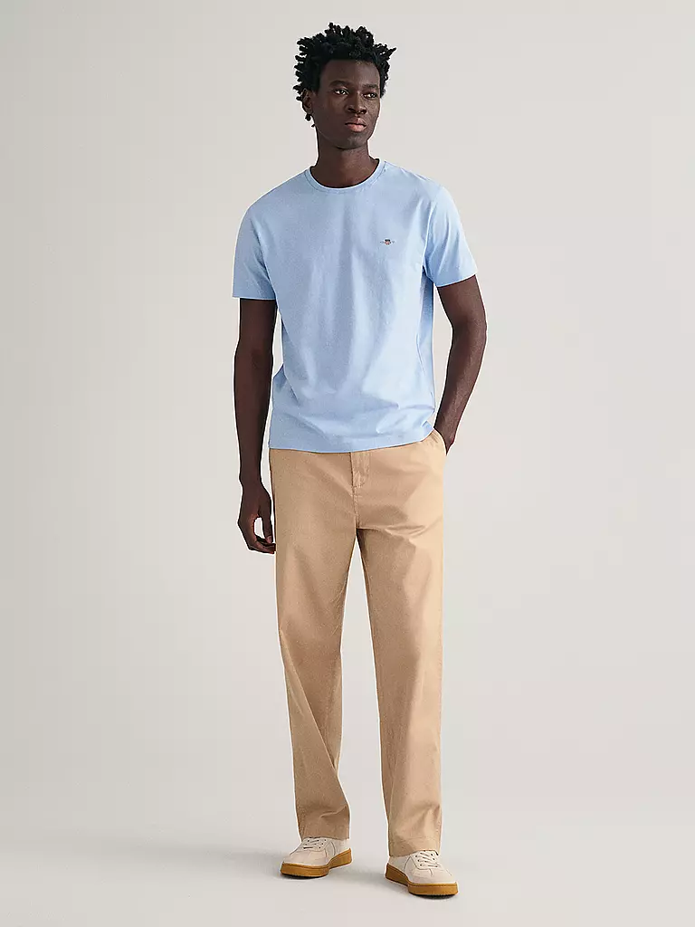 GANT | T-shirt coupe regular | hellblau