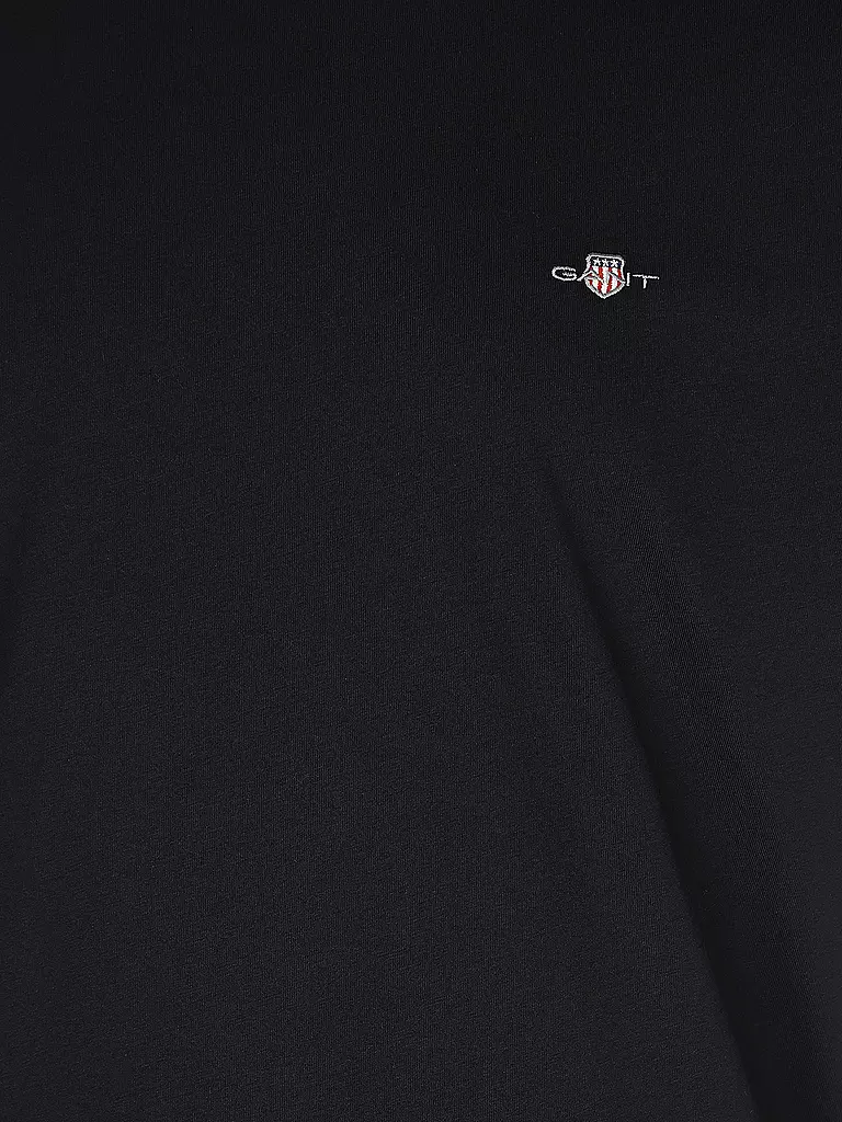 GANT | T-shirt coupe regular | schwarz