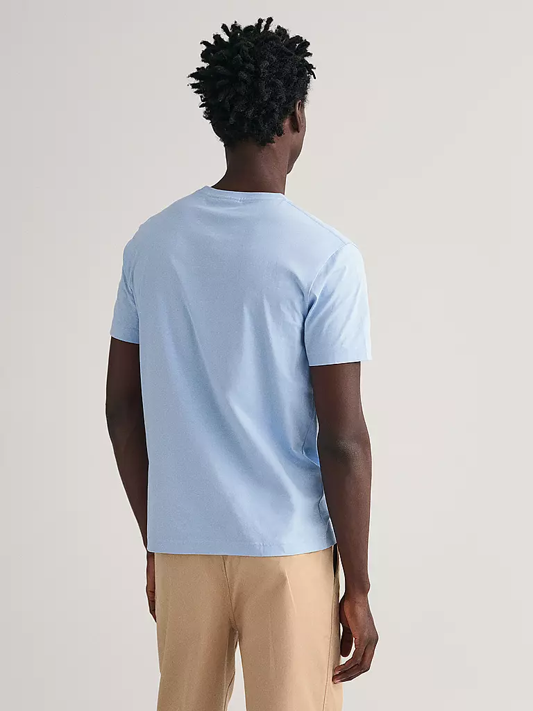 GANT | T-shirt coupe regular | hellblau