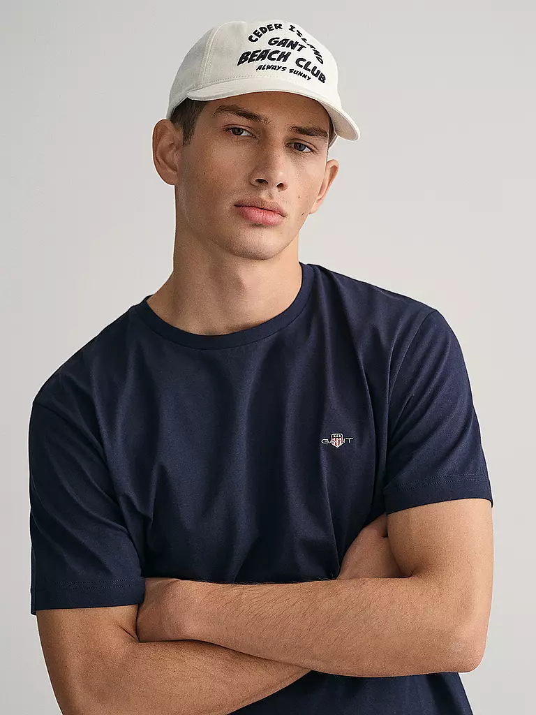 GANT | T-shirt coupe regular | Bleu foncé