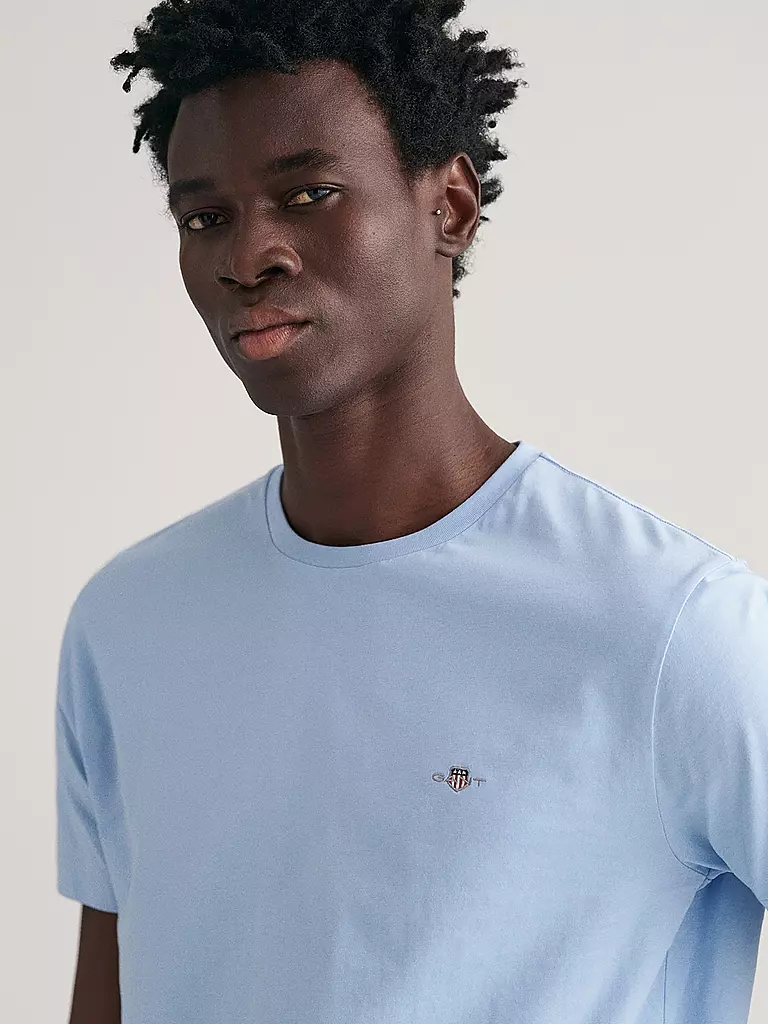 GANT | T-shirt coupe regular | hellblau