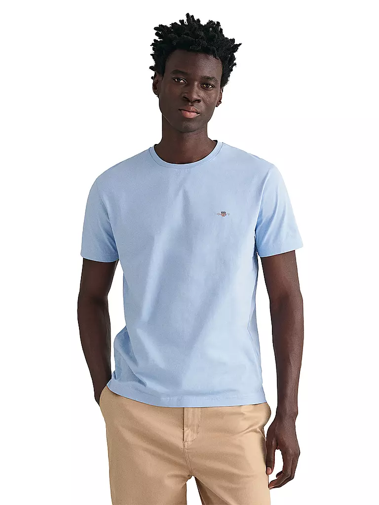 GANT | T-shirt coupe regular | hellblau