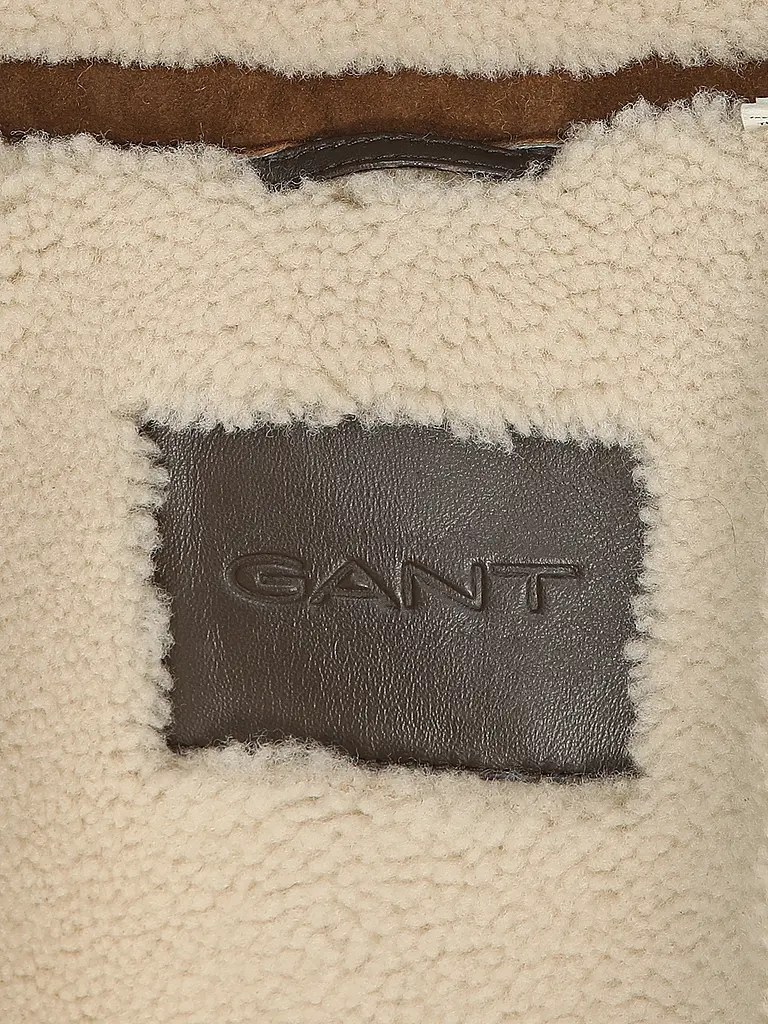 GANT | Veste en peau lainée |