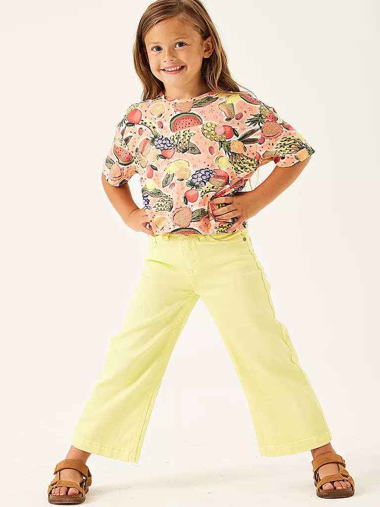 GARCIA | Mädchen Hose Wide Fit | Jaune