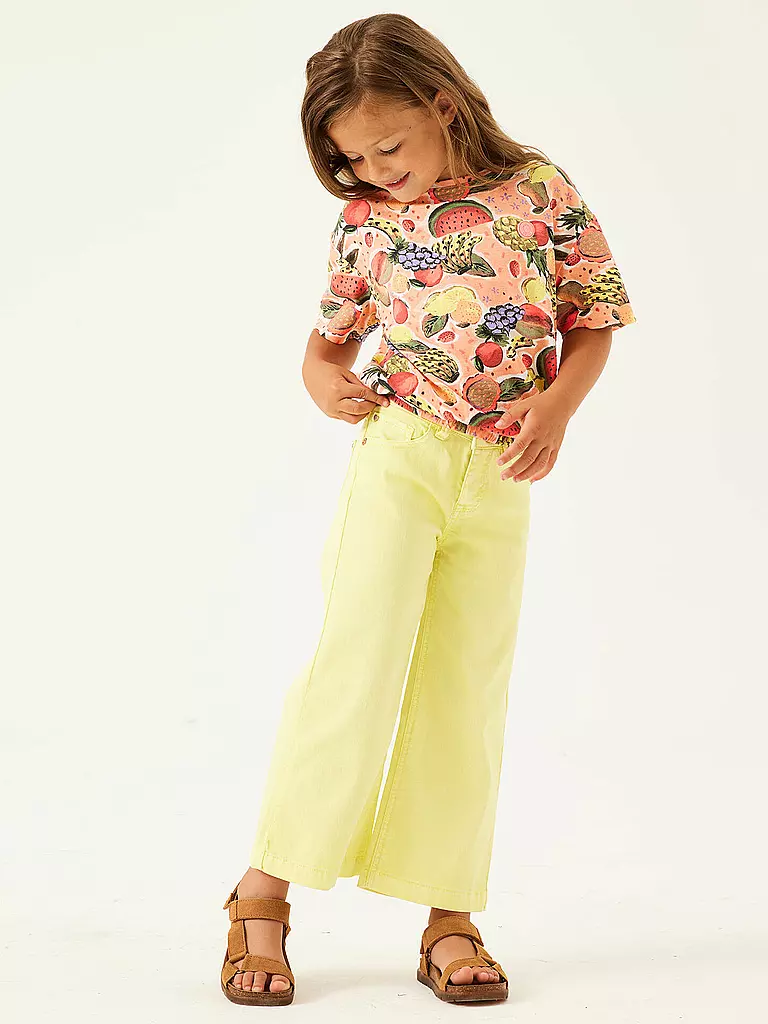 GARCIA | Mädchen Hose Wide Fit | Jaune