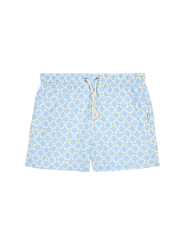 Short de bain NORA ETHNO bleu clair XXL
