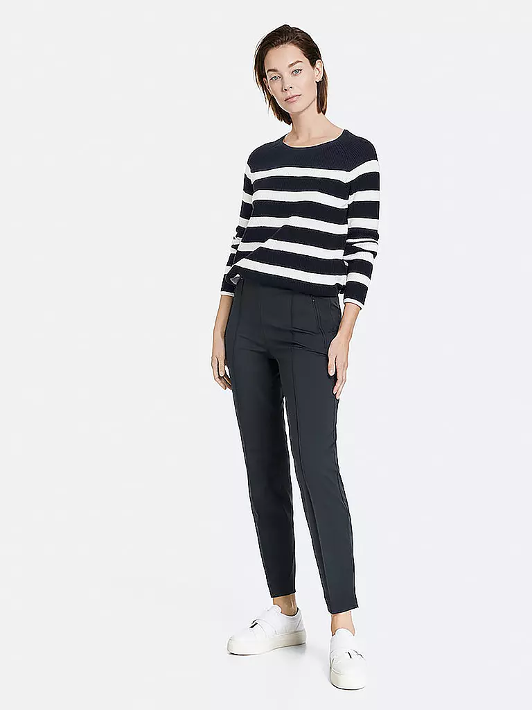 GERRY WEBER | Anzughose  | Bleu foncé