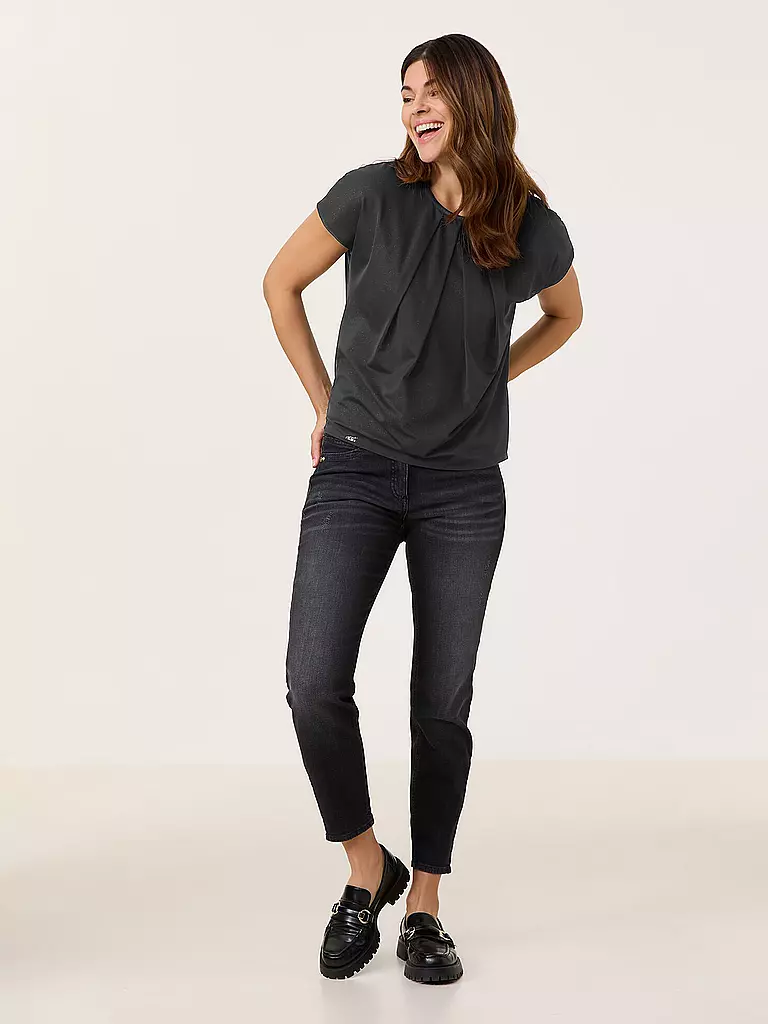 GERRY WEBER | Blouse-chemise | schwarz