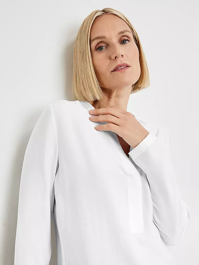 GERRY WEBER | Blusenshirt  | Blanc