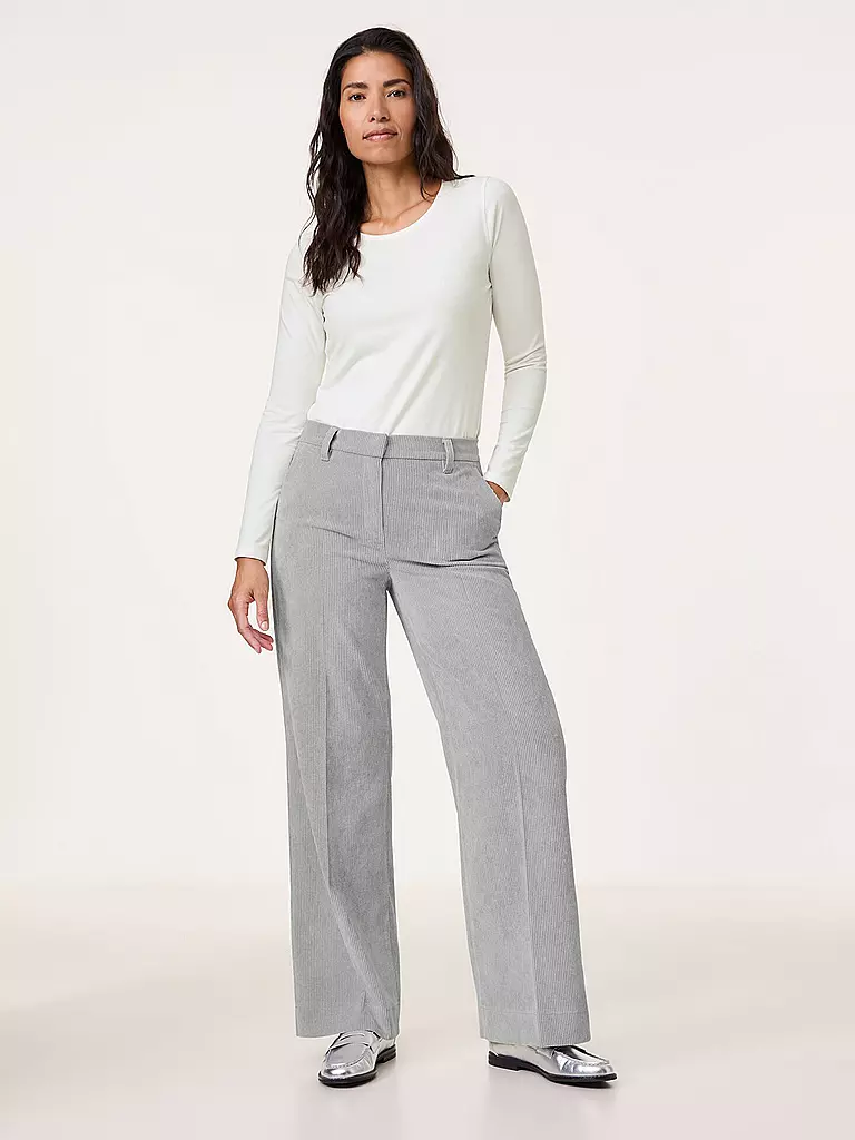 GERRY WEBER | Chino | Argent