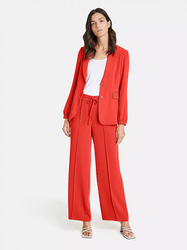 GERRY WEBER | Hose Straight Fit | Rouge
