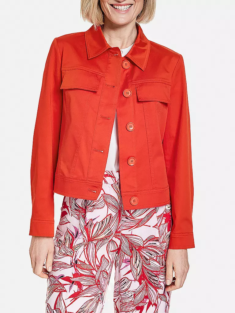 GERRY WEBER | Jeansjacke  | Rouge