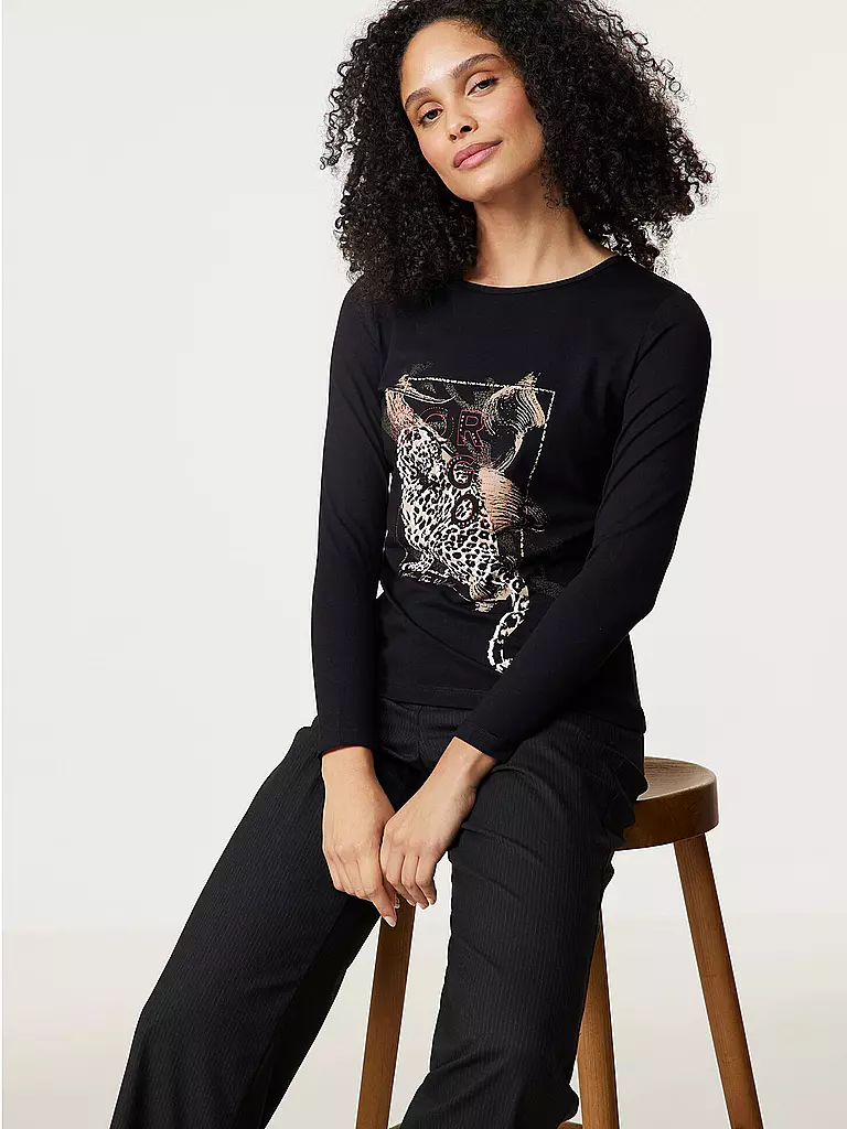 GERRY WEBER | Langarmshirt | Noir