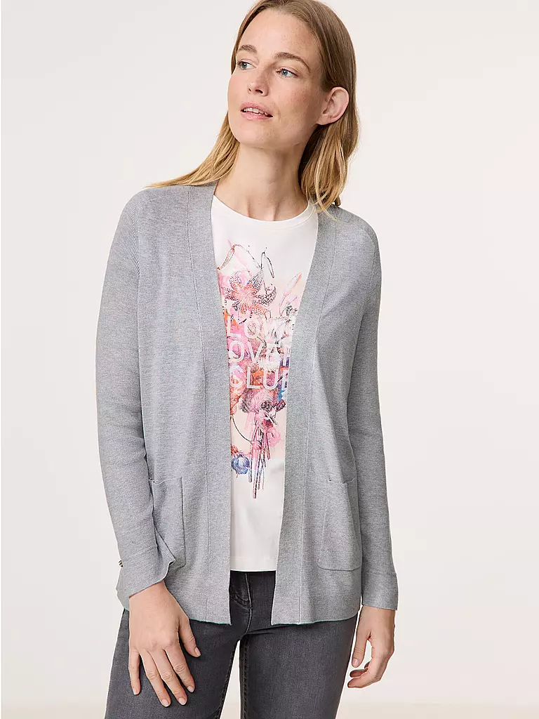 GERRY WEBER | Strickjacke | Argent
