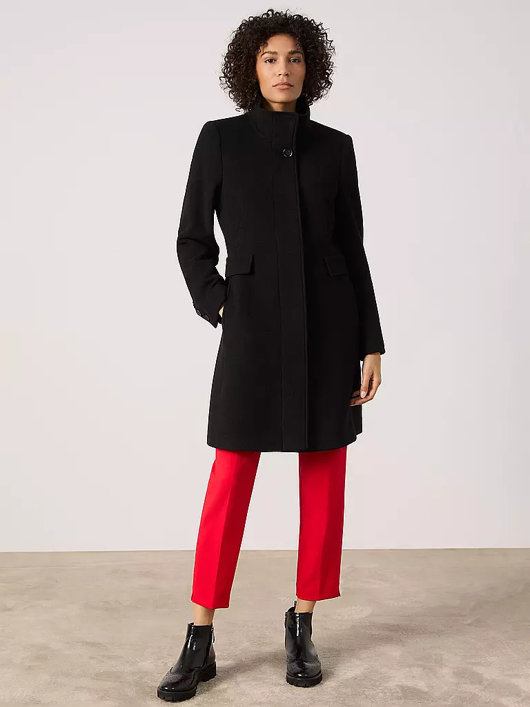 GERRY WEBER | Wollmantel  | Noir