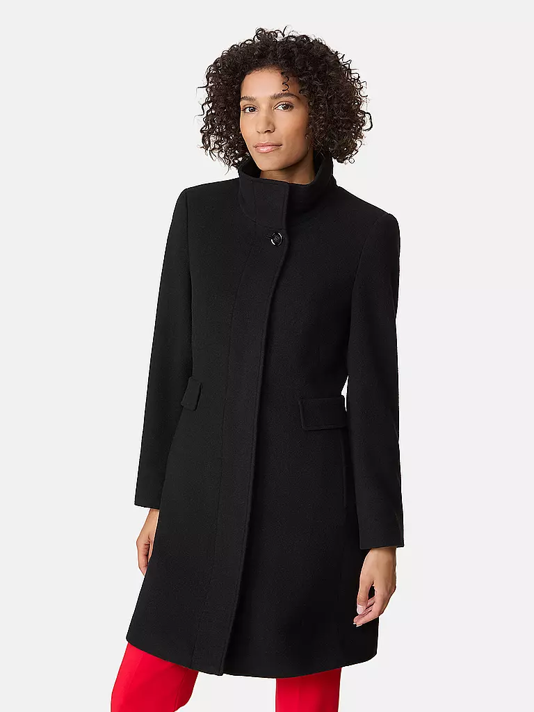 GERRY WEBER | Wollmantel  | Noir