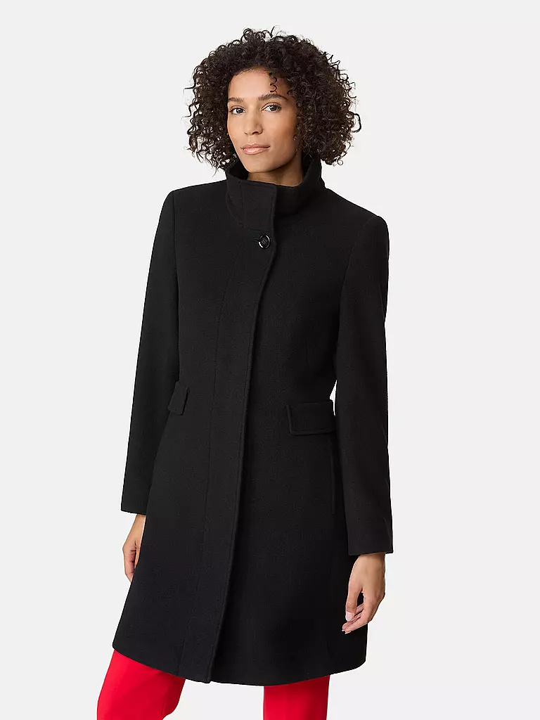 GERRY WEBER | Wollmantel  | Noir