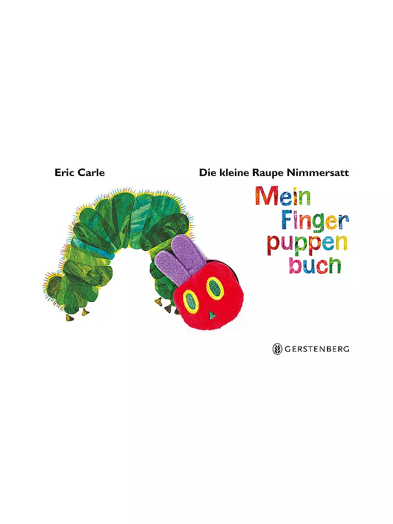 GERSTENBERG VERLAG | La chenille qui fait des trous - Mon livre de marionnettes à doigts | Aucune couleur