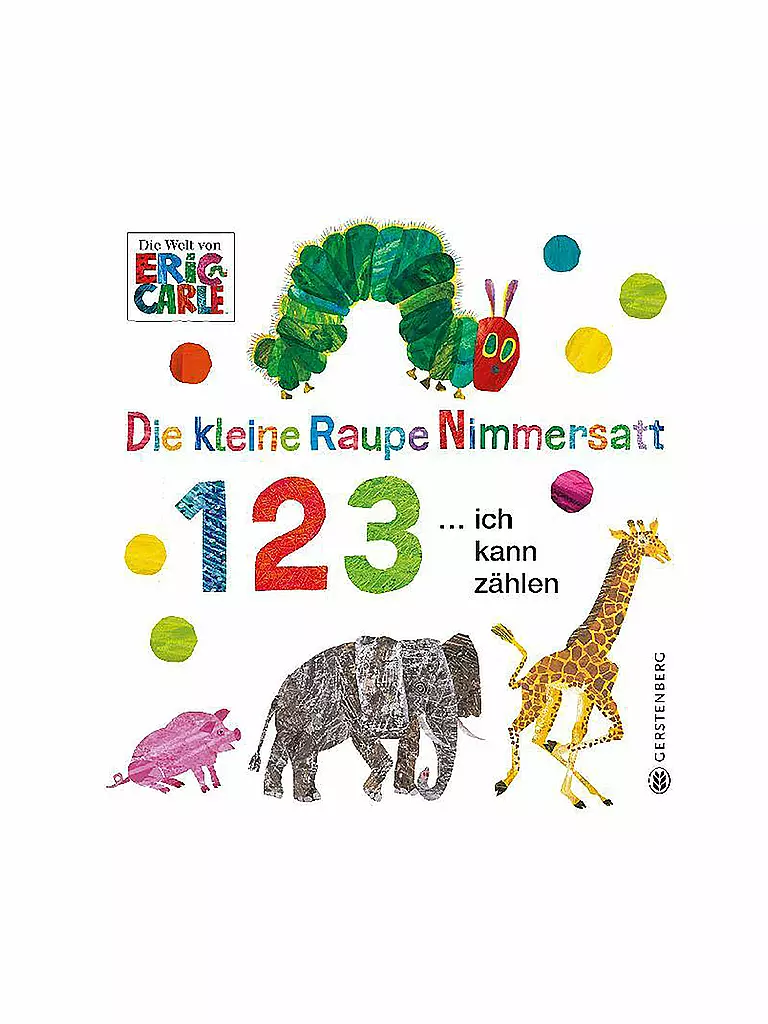 GERSTENBERG VERLAG | Livre - La chenille qui fait des trous - 1 2 3 ... je sais compter | Aucune couleur