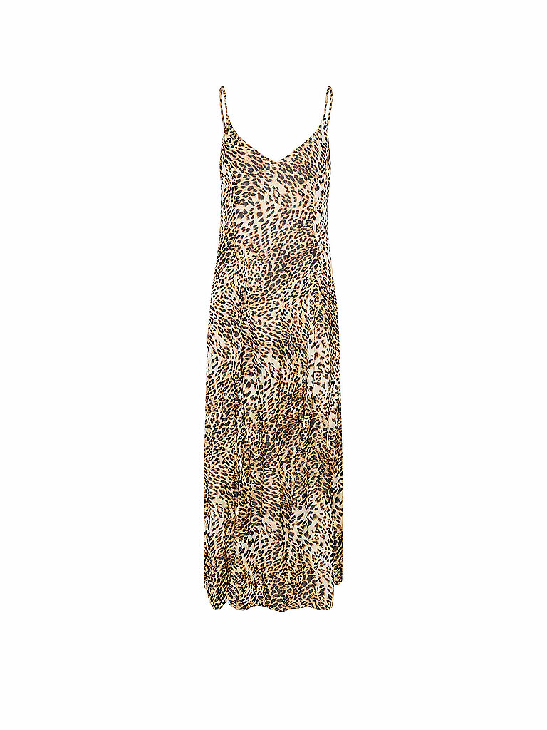Maxi-robe LEELO marron clair 34