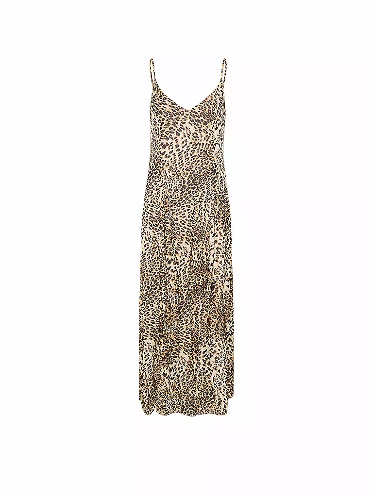 GESTUZ | Maxi-robe LEELO | hellbraun