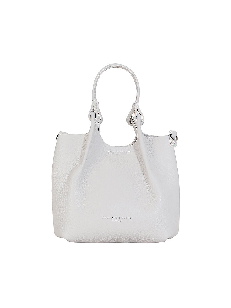 Sac en cuir - Hobo Bag DUA Small blanc